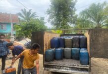 Polres Luwu Timur Amankan Ribuan Liter Solar di Malili, Hendak Dibawa ke Kolaka Utara