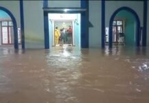 Diguyur Hujan, Sungai di Luwu Utara Meluap Genangi Jalan Trans Sulawesi dan Rumah Warga