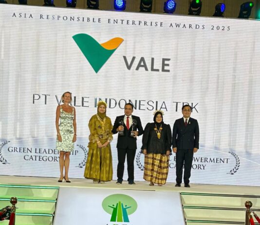 Panggung Kepemimpinan ESG Asia: PT Vale Capai Prestasi Ganda di AREA 2025 Bangkok Lewat Inovasi Lingkungan dan Pemberdayaan Komunitas