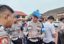 Propam Polda Sulsel Gelar Gaktiblin, 136 Personel Polres Luwu Utara di Tes Urine