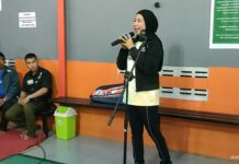 Ketua DPRD Morut Hj Wardah Dg Mamala Buka Turnamen Badminton Mamala Cup 2025