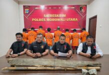 Polres Morut Tetapkan Delapan Tersangka Buntut Bentrok Warga Dua Desa di Petasia Timur