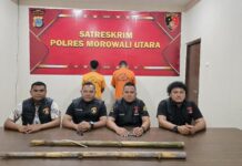 Polres Morowali Utara Kembali Amankan Dua Pelaku Bentrok Antar Warga di Petasia Timur