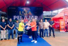 Bupati Morut Hadiri Pertandingan Liga Pelajar Piala Bergilir Askab PSSI