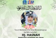 Pemerintah Kecamatan Bengo Berduka, Kades Liliriwang Tutup Usia