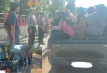 Satlantas Polres Bone Tindak Tegas Mobil Pickup Muat Penumpang, Kasat : Keselamatan Prioritas!