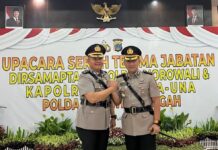Sertijab di Polda Sulteng, AKBP. Zulkarnain Resmi Jabat Kapolres Morowali