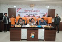 Ops Antik Lipu 2025, Polisi Tangkap Delapan Terduga Pelaku Narkoba