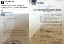 Usai Dicopot Sebagai Wakil Ketua DRPD, H.M Siddiq Peraih Suara Terbanyak Juga di PAW, Surat Cinta untuk Bupati Beredar