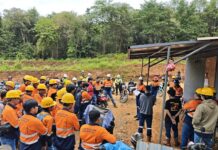 Karyawan PT MIM Morowali Aksi Mogok Kerja