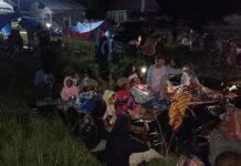 Warga Empat Desa di Poso Terpaksa Mengungsi Pasca Gempa