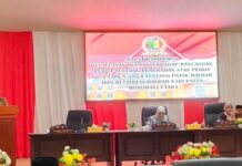 Wabup Morut Hadiri Rapat Paripurna Penyampaian KUA PPAS Perubahan Tahun 2025