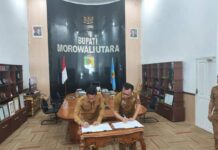 Setelah Menanti 10 Tahun, Bupati Morut dan Tojo Una-una Resmi Tandatangani Surat Kesepakatan Batas Daerah