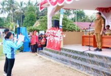 Sambut HUT RI ke-80, Plt Kepala Diskominfo Buka Pekan Olahraga