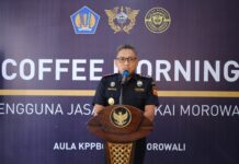 Bea Cukai Morowali Coffe Morning Bahas Kualitas Layanan
