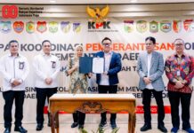 Pemda Morowali Utara Rakor Terkait Pemberantasan Korupsi Bersama KPK