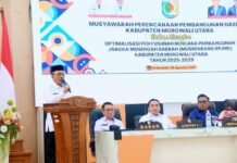 Optimalisasi Penyusunan RPJMD Tahun 2025-2029, Wabup Morut Buka Musrenbang