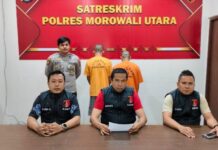 Polres Morut Ciduk Pelaku Pencurian Ternak yang Meresahkan Warga
