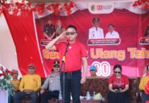 Bupati Morut Buka Giat Olahraga HUT RI ke 80 di Kecamatan Mori Atas