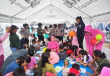 Pasca Kebakaran, Polres Luwu Timur Buka Posko Trauma Healing di Sorowako