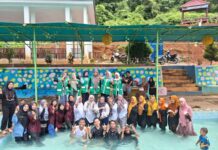 Mengisi Program Kerja, KKN XLVIII UIN Palopo Lomba Kreatif di Desa Atue