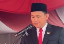 HUT ke-80 RI, Ketua DPRD Luwu Utara Bacakan Teks Proklamasi Kemerdekaan