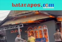Satu Rumah di Luwu Timur Terbakar, Diduga Korsleting Listrik