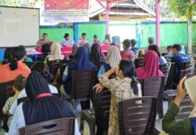 Bersama Polres Lutim, Pemdes Teromu Penyuluhan Bahaya Narkoba, Pergaulan Bebas dan Obat Terlarang