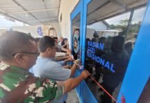 Wabup Luwu Utara Resmikan Dapur Makan Bergizi Gratis di Desa Sidoraharjo