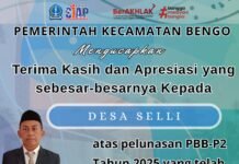 Hanya Butuh Dua Puluh Lima Hari Kerja, Pemdes Selli Rampungkan Pembayaran PBB P2