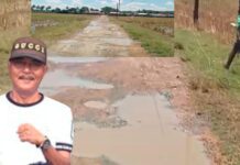 Kades Polewali Janji Tahun Depan Anggarkan Jalan Desa Mirip Kubangan Kerbau di Kajuara !