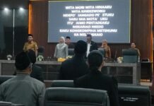 Ketua DPRD Morowali Utara Pimpin Rapat Paripurna Masa Persidangan I Tahun 2025-2026