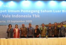 Penguatan Tata Kelola dan Kepemimpinan: PT Vale Menetapkan Perubahan Susunan Direksi Melalui RUPSLB