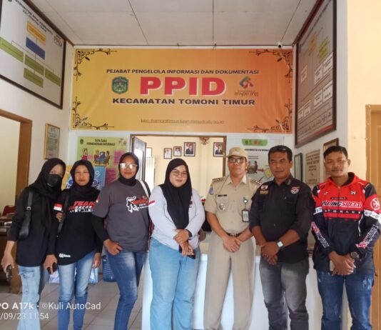 Camat Tomoni Timur Ajak Komunitas Motor Sosialisasikan Bahaya Rabies