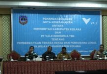 Teguhkan Komitmen PT Vale dan Pemangku Kepentingan untuk Berdayakan Tenaga Kerja dan Pengusaha Lokal Kolaka
