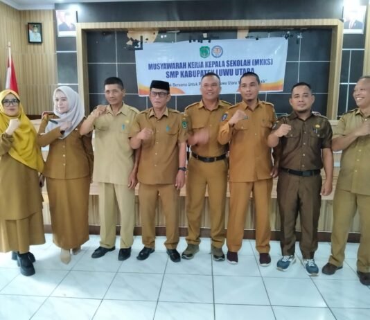 Anwar Sadat, Kepala SMPN 1 Bone-bone Terpilih Sebagai Ketua Pengurus MKKS SMP Periode 2025-2029