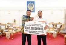 Terima Bantuan Rp. 10 Miliar, Bupati Luwu Utara : Terima Kasih Bapak Gubernur