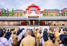 Pimpin Apel Pagi, Bupati Delis Ajak ASN Bergerak Serentak dengan Semangat GASPOL