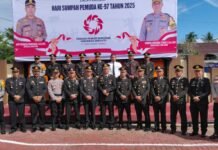 Hari Sumpah Pemuda, Kapolres : Semangat Sumpah Pemuda Harus Jadi Pengingat Bagi Seluruh Anggota