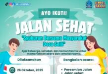 Ayo Ramaikan Jalan Sehat di Selli, Ada Doorprize dan Bakal Dihadiri Bupati Bone !