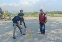 Polres Luwu Timur Olah TKP Dugaan Pengancaman Wartawan di Tambang Ilegal