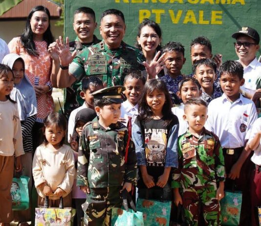 Sinergi TNI dan Dunia Industri: Pangdam XXIII/Palaka Wira Apresiasi Komitmen PT Vale dalam Mendukung Astacita Melalui Program Air Bersih di Morowali