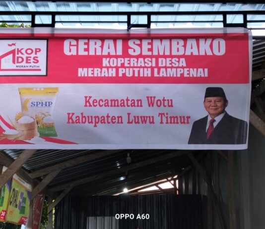 Koperasi Desa Merah Putih Lampenai Mulai Beroperasi, Masyarakat Pesan Beras Pengurus Siap Antar