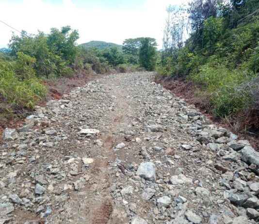 Peningkatan Jalan di Desa Tarabbi Terkesan Dikerjakan Asal Jadi