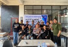 Bangun Kemitraan, Polantas Morowali Utara Ajak Wartawan Ngopi Bareng