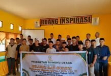 Camat Bungku Utara Lepas 26 Peserta Kafilah MTQ ke-VI