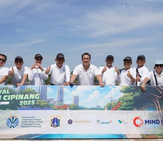 Sungai yang Bersih, Kota yang Berdaya: Kolaborasi KLH, MIND ID, dan PT Vale dalam Festival Sungai Cipinang