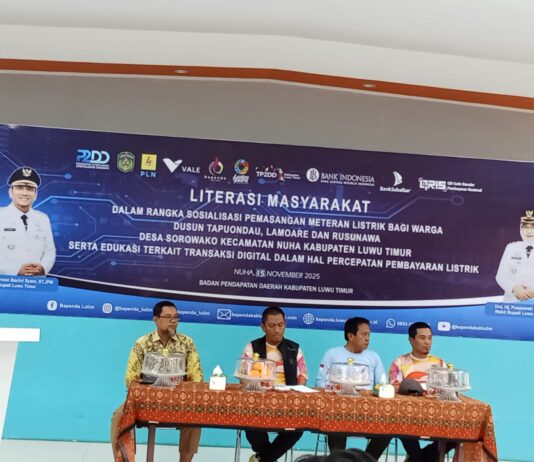 Kolaborasi Tingkatkan Keamanan dan Keandalan Sistem Kelistrikan di Sorowako, PT Vale Bersama Pemkab Luwu Timur dan PLN Gelar Sosialisasi