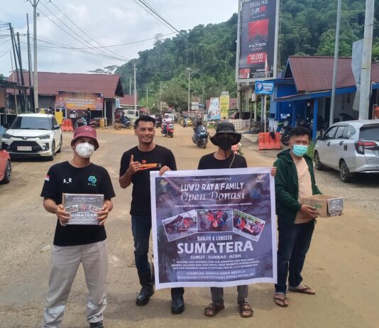 Komunitas Luwu Raya di Morut Galang Dana untuk Korban Bencana di Sumut, Sumbar dan Aceh