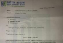 Advokad Djaya Djumain Somasi Lahan Bersertipikat di Pinrang, Klaim Tanah Kliennya !